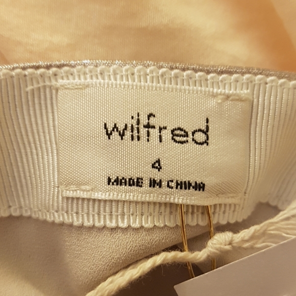 Wilfred Silver Foil Midi Skirt | Aritzia - Picture 2 of 6